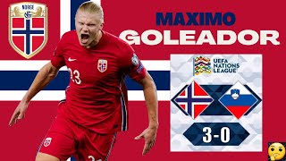 🚨¡INCREÍBLE ERLING HAALAND SE CONVIERTE EN EL MÁXIMO GOLEADOR DE NORUEGA🔥😱 [upl. by Egroj]