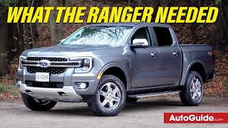 2024 Ford Ranger 27L Turbocharged V6 Lariat Review The Right Ranger [upl. by Reyaht]