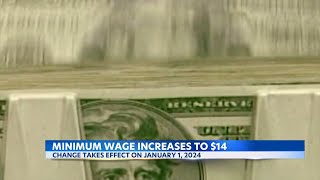 2024 brings another jump in statewide minimum wage [upl. by Nulubez621]