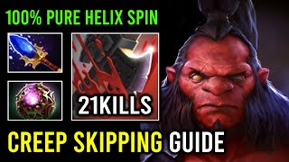 How to Creep Skipping Axe 100 Hard Counter Medusa with Octarine  Scepter Dota 2 [upl. by Hortense951]