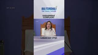 Naghain sa Korte Suprema ng disbarment complaint laban kay VPSD si Sec Lar short  Balitanghali [upl. by Atnuhs]