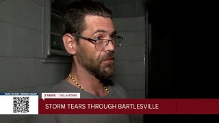 Tornado leaves wake of devastation in Bartlesville [upl. by Audrey]