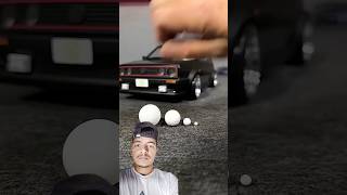 Golf Ball Hitting With Car Drift shorts youtubeshorts rc rccar car drift cardrift [upl. by Nowaj]