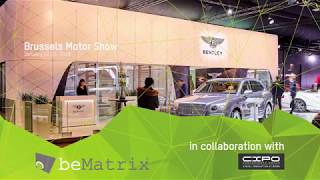 beMatrix  Bentley  Brussels Motor Show 2018 [upl. by Oigufer]