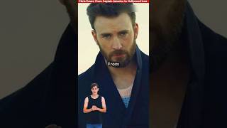 Chris Evans Captain America to Hollywood Icon😱  Chris Evans  shorts youtubeshorts crisevans [upl. by Okimat]