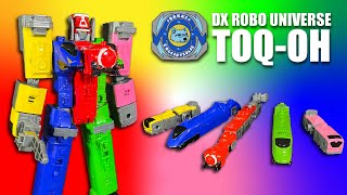 DX Robo Universe ToQOh Review  Ressha Sentai ToQGer [upl. by Richmond59]