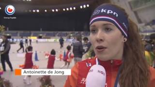 Schaatsters pakken goud bij ploegenachtervolging in Nagano [upl. by Noivart]