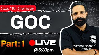 GOC  Organic Chemistry  11th amp 12th  PCJ [upl. by Nywg]