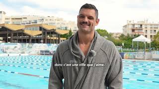 Florent Manaudou rempile à Antibes [upl. by Yatnahs658]