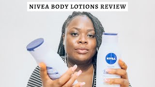 NIVEA BODY LOTION  Honest review of Nivea Oil In Lotion Cherry Blossom and Vanilla Lotion [upl. by Tnilc]