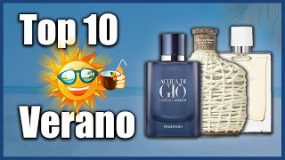 Top 10 Fragancias para Verano  Diseñador [upl. by Kcim]