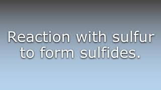 What does Sulfidation mean [upl. by Artim972]