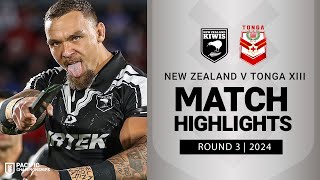 Pacific Championships 2024  Kiwis v Tonga XIII  Match Highlights [upl. by Assili]