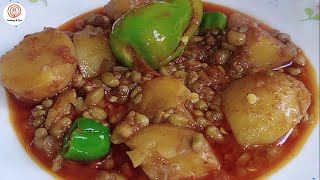 Aloo Lobia Recipe  Aloo Phalliyan Banane ka Tarika by Cooking And Tips For You [upl. by Duester]