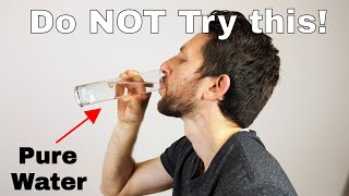 Does 100 Pure Water Have a Taste Drinking Type II Deionized Water Experiment [upl. by Cindy677]