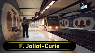 Metro Station F JoliotCurie  Sofia 🇧🇬  Walkthrough 🚶 [upl. by Clarie]