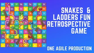 Snakes amp Ladders Fun Agile Retrospective games Fun ideas to try out with your scrum teams [upl. by Silvan]