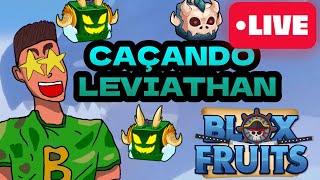 🔴LIVE🔴 BLOX FRUIT SORTEIO E CAÇANDO LEVIATHAN 10k [upl. by Nylavad301]