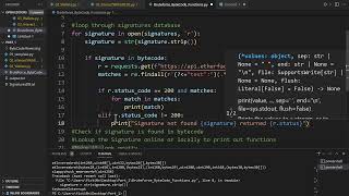 Web3 Hacking in Python  0x07  Coding a Python EVM Bytecode Function Brute force Application Pt3 [upl. by Ynneg]