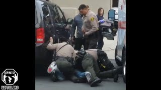 SD Sheriffs Forcefully Arrest Man Trying to Take Child to Hospital  Imperial Beach [upl. by Ennovehs424]