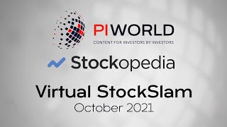 The StockopediaPIWORLD Virtual StockSlam October 2021 [upl. by Bower]