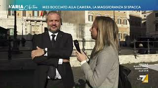 MES bocciato alla Camera e Salvini festeggia Claudio Borghi sorride quotLa Lega è lunico [upl. by Anuhsal]