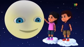 Chanda Mama Hindi Rhyme  3D Hindi Poems  चंदा मामा कविता  Kids Tv India  Hindi Nursery Rhymes [upl. by Eustache640]