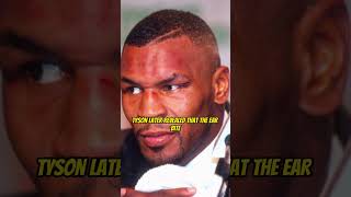 Why Did Mike Tyson Bite Evander Holyfields Ear shorts [upl. by Holly-Anne]