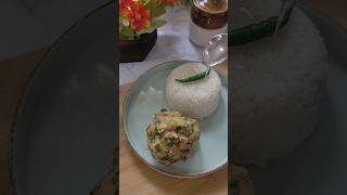 Aloo Bhorta with garam bhaat Recipe  Aloo chokha recipe shorts youtubeshorts shortvideo chokha [upl. by Zullo]