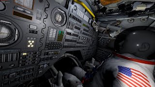 BRUTAL REALISM The Most Realistic Space Flight Simulator Ever Seen  Apollo Earth Orbit [upl. by Annaihr]