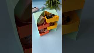 Easy DIY idea ✨💓 ORGANIZING shorts art diy organization easy satisfying origami idea [upl. by Annibo]