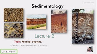 Sedimentology lecture 2  Residual deposits [upl. by Aryn]