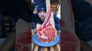 How to grill a tomahawk steak shorts [upl. by Sholley]