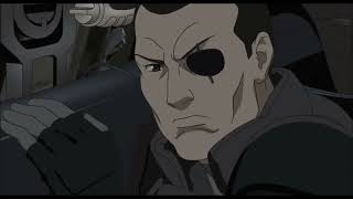 Ghost in the Shell Stand Alone Complex 2nd Gig  Helicopter scene HD [upl. by Tobi]