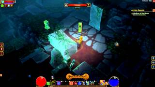 Torchlight 2 Easter Egg Minecraft in Torchlight 2 Notchs Mine  Iron Sword Location [upl. by Crane]