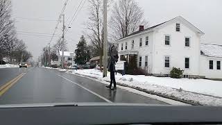 This guy bringing some joy to the streets of Wallingford VT [upl. by Vary]