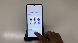 How to Change Font Size on Realme C63 StepbyStep Guide [upl. by Tiersten]