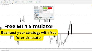 Free Mt4 Simulator soft4x  backtest your forex trading strategy with free simulator [upl. by Ritter]