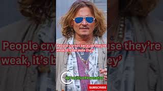 Johnny Depps Guide to Embracing Your Unique Self 🔥 shorts johnnydepp motivation win life love [upl. by Maitilde]