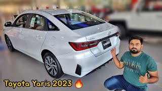 Toyota Yaris 2023 Model Features Will Blow Your Mind  2023 Toyota Yaris Walkaround Review [upl. by Elohcim858]