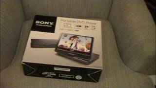 Sony Portable DVD Player Unboxing [upl. by Brunn]