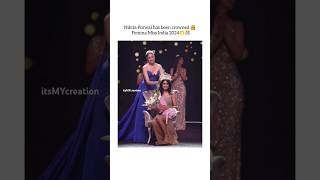 Femina Miss India 2024👸 Nikita porwal 👑🎊tranding missindia nikitaporwal itsmycreation shorts [upl. by Ecnadnac]