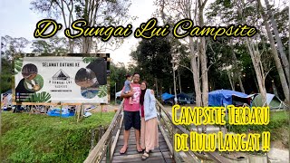 CAMPING  D’SUNGAI LUI CAMPSITE  HULU LANGAT  PORT HEALING ESTHETIC YANG ADA SEMUA DALAM SATU [upl. by Kenwrick44]