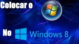 Como colocar o Menu Iniciar no Windows 8  Start 8 [upl. by Nereids]