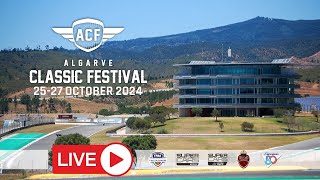 🔴LIVE Algarve Classic Festival  GT amp SPORTSCAR CUP GT PRE1966 [upl. by Llehsem561]