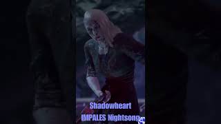 Shadowheart kills NIGHTSONG  STORY SPOILERS  Baldurs Gate 3 Gameplay Live Stream Clip [upl. by Jeanelle819]