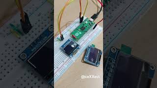 Pico2MicroPython  I2C SSD1306 or SSD1315 OLED [upl. by Rox]