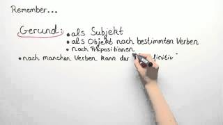 Infinitiv oder Gerundium Übungsvideo  Englisch  Grammatik [upl. by Cooperman819]