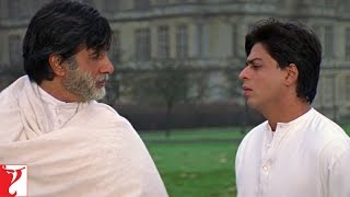 Mohabbat Ki Taaqat  Dialogue  Mohabbatein  Amitabh Bachchan Shah Rukh Khan  Aditya Chopra [upl. by Forster]