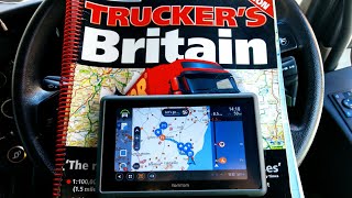 TomTom PRO 8275 simple HGV route Truck satnav [upl. by Martelle]